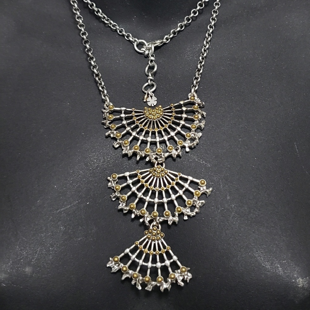 ☆Final Price☆ Lucky Necklace w fans like pendants